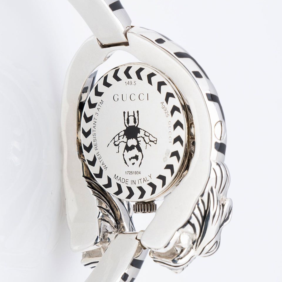 Gucci Sterling Silver Greek God Dionysus Watch