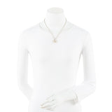Gucci Sterling Silver Interlocking G Ball Chain Necklace