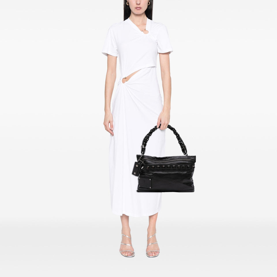 Gucci Studded Calfskin Shoulder Bag