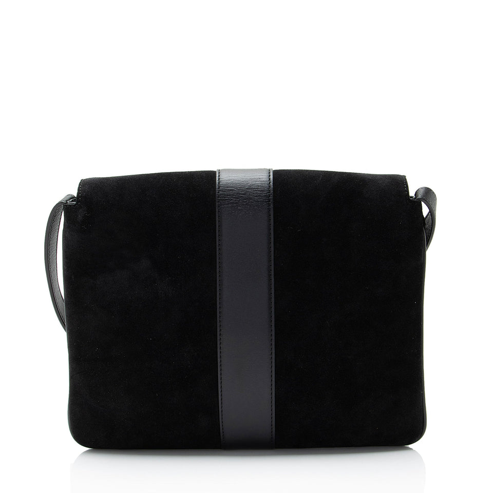 Gucci Suede Arli Medium Shoulder Bag