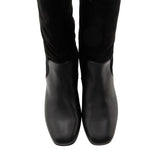 Gucci Suede Leather Bamboo Heel Knee High Boots - Size 6 / 36
