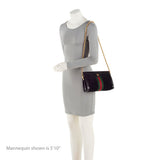 Gucci Suede Ophidia Medium Chain Shoulder Bag