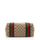 Gucci Vintage GG Canvas Web Jolie Medium Tote