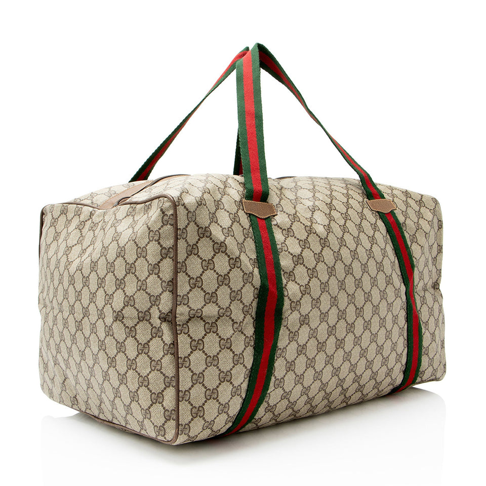 Gucci Vintage GG Supreme Web Duffle