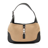 Gucci Vintage Wool Jackie Shoulder Bag