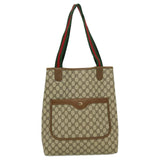 Gucci WEB SHERRY LINE GG CANVAS TOTE