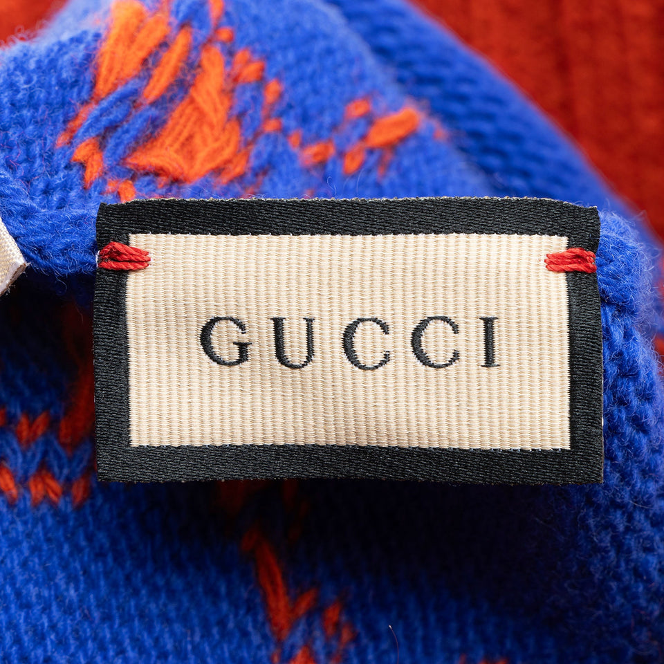 Gucci Wool GG Beanie - Size L