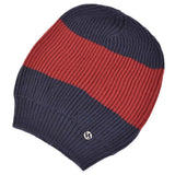 Gucci Wool Blue Red Interlocking GG Beanie