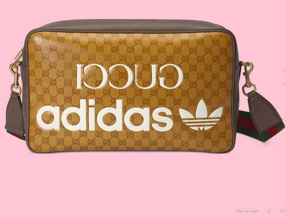 Gucci X ADIDAS GG MEDIUM SHOULDER BAG
