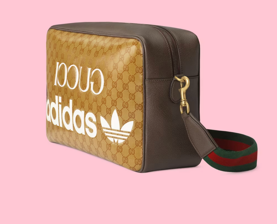 Gucci X ADIDAS GG MEDIUM SHOULDER BAG