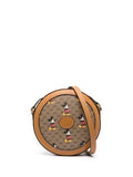 Gucci X DISNEY GG SUPREME MICKEY MOUSE MINI ROUND CROSSBODY BAG