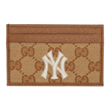 Gucci Yankees GG Canvas Card Case