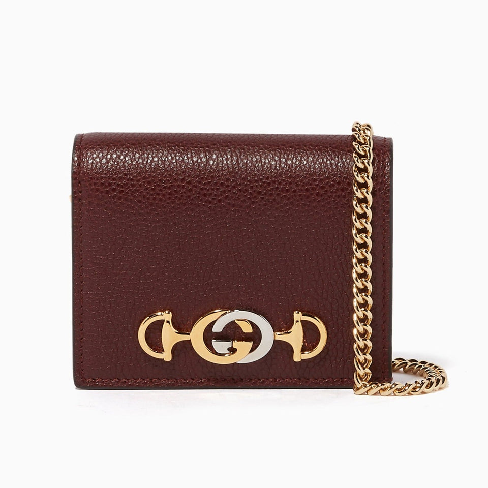 Gucci Calfskin Zumi Chain Wallet