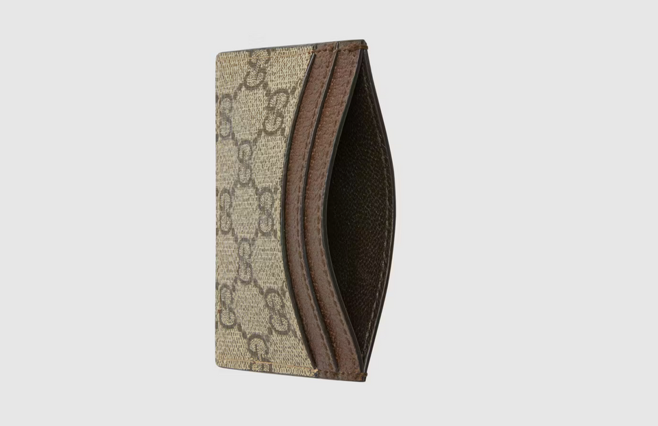 Gucci GG OPHIDIA MONOGRAM CARD HOLDER