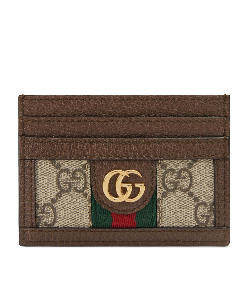 Gucci GG OPHIDIA MONOGRAM CARD HOLDER