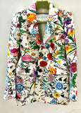 Gucci X BALENCIAGA FLORAL THE HACKER PROJECT BLAZER