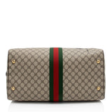 Gucci x Luxury Balenciaga Trending 2025 GG Supreme The Hacker Project Graffiti Duffle Bag (SHF-qGpKTv)
