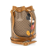 Gucci x Disney Micro GG Canvas Mickey Mouse Bucket Bag