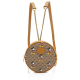 Gucci x Disney Micro GG Canvas Mickey Mouse Round Backpack