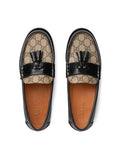Gucci GG SUPREME TASSLE LOAFERS
