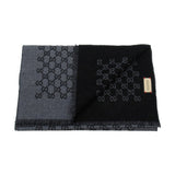 Gucci GG JACQUARD KNITTED WOOL SCARF