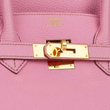 Hermes Birkin 35 Bubblegum Togo Gold Hardware