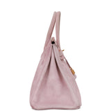 Hermes Birkin 35 Lilac Doblis Gold Hardware