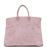 Hermes Birkin 35 Lilac Doblis Gold Hardware