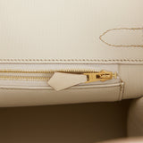Hermes Birkin 30 Beton Ostrich Gold Hardware
