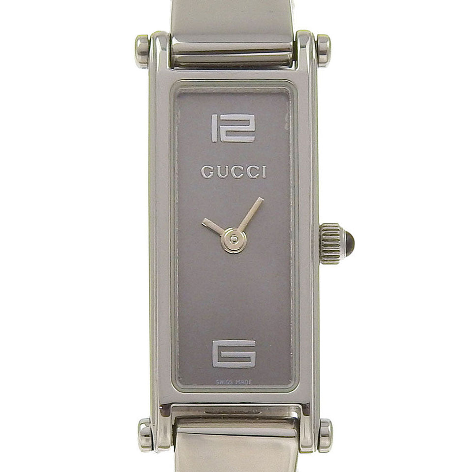 Gucci Watches Quartz 1500L Stainless Steel Silver gray dial Women