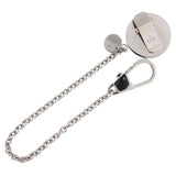 Gucci key ring metallic Silver Chain with clip baby Women