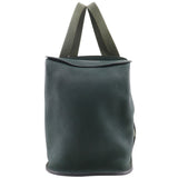 Hermes Backpack leather Green Sherpa PM unisex(Unisex)