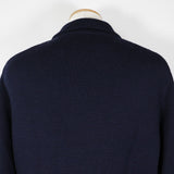 Gucci sweater cotton Navy Zip up mens XL