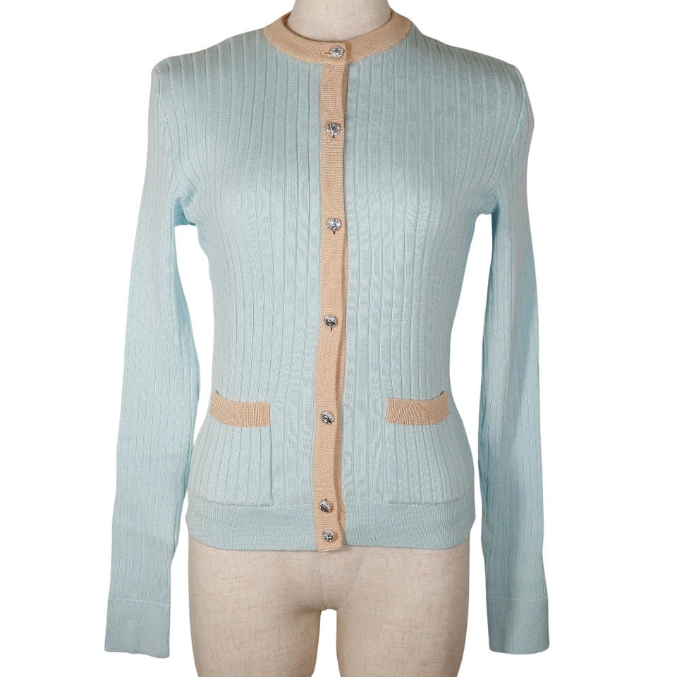 Chanel Cotton Ensemble igan Piping