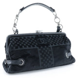 Chanel Velour Chain Shoulder Bag A33096