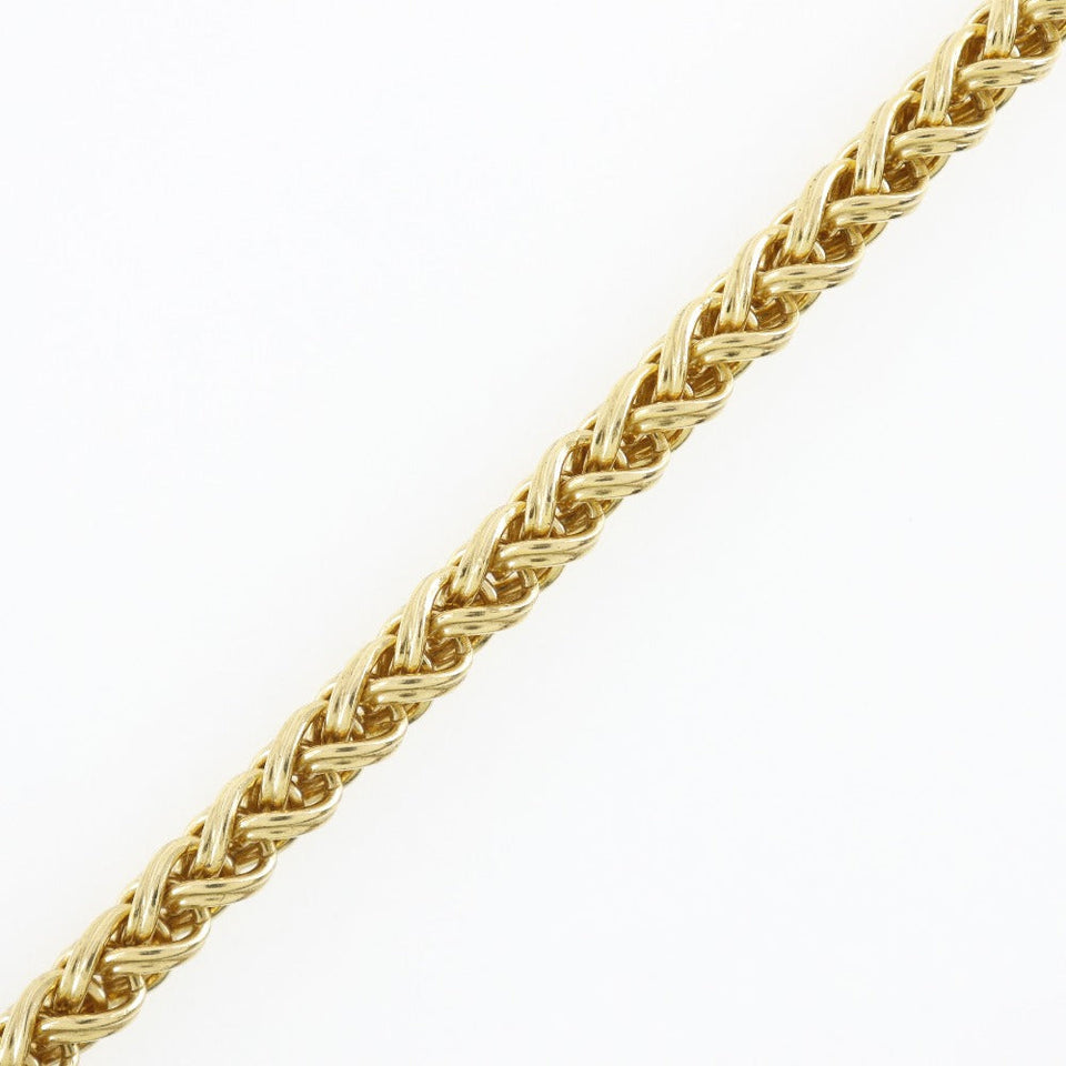 Chanel Coco Mark Necklace Gold Plated Shell