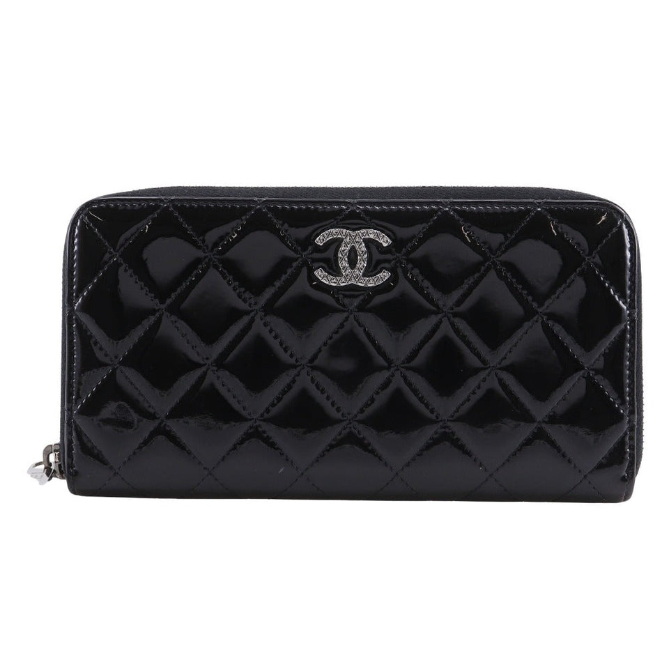 Chanel Brilliant Patent Long Wallet