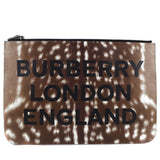 Burberry Clutch bag 8015103 Cowhide Brown business bag LONDON ENGLAND Women