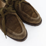 Chanel Suede Moccasins with Coco Mark