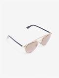 Christian Dior 3210R Sunglasses Gold / Blue Acetate 140mm