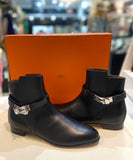 Hermes NEO CALFSKIN LEATHER ANKLE BOOTS