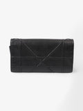 Christian Dior Diorama Wallet On Chain Black Calfskin Leather