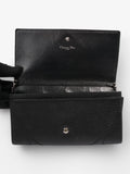Christian Dior Diorama Wallet On Chain Black Calfskin Leather