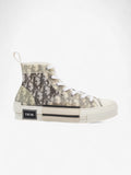 Christian Dior B23 High Top Light Grey Canvas EU 38 UK 5
