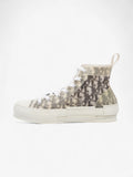 Christian Dior B23 High Top Light Grey Canvas EU 38 UK 5