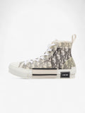 Christian Dior B23 High Top Light Grey Canvas EU 38 UK 5