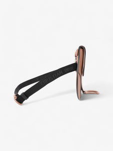 Christian Dior Saddle Belt Bag Nude Leather
