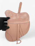 Christian Dior Saddle Belt Bag Nude Leather
