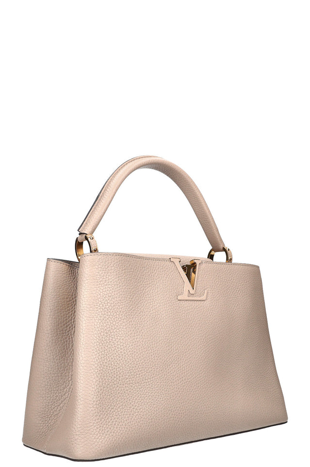 Louis Vuitton Capucines Bag GM Galet