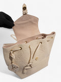 Louis Vuitton Montsouris Backpack Monogram Empreinte / Beige Empreinte Leather